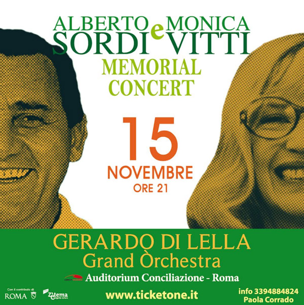 Alberto Sordi e Monica Vitti Memorial Concert